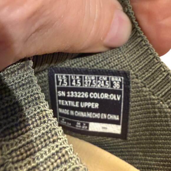 Mark Nason Women’s 7.5 Olive Green Slip-On Sneakers - Picture 6 of 8